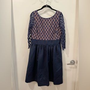 Eliza J Polka Dot Dress